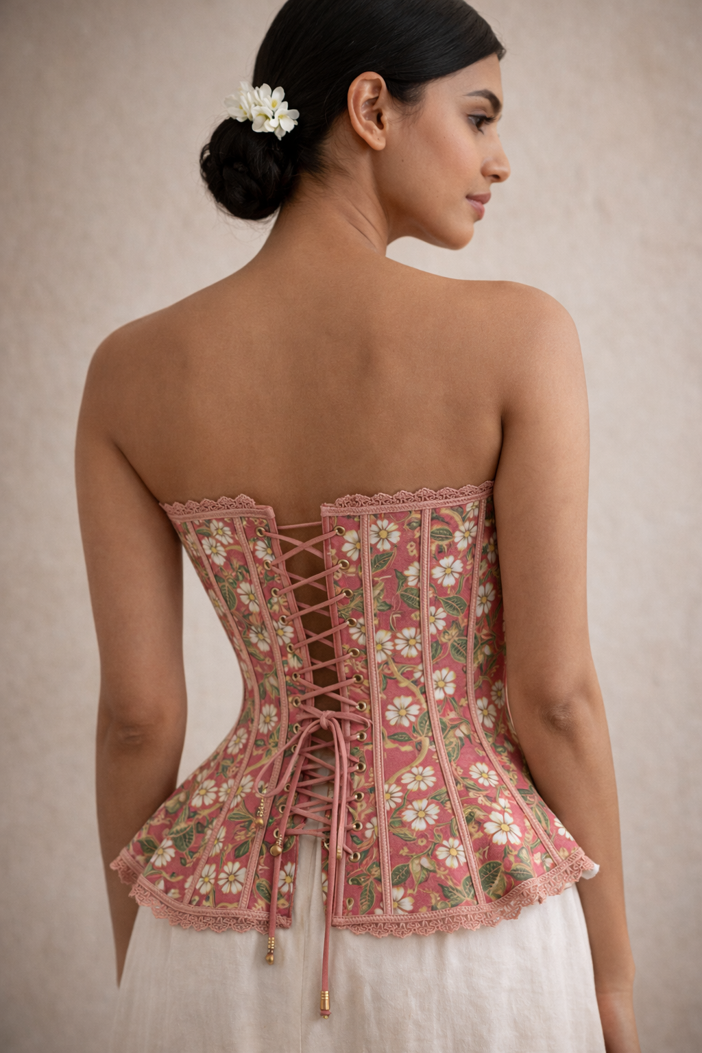 White Dior Compact Cotton - Image 2