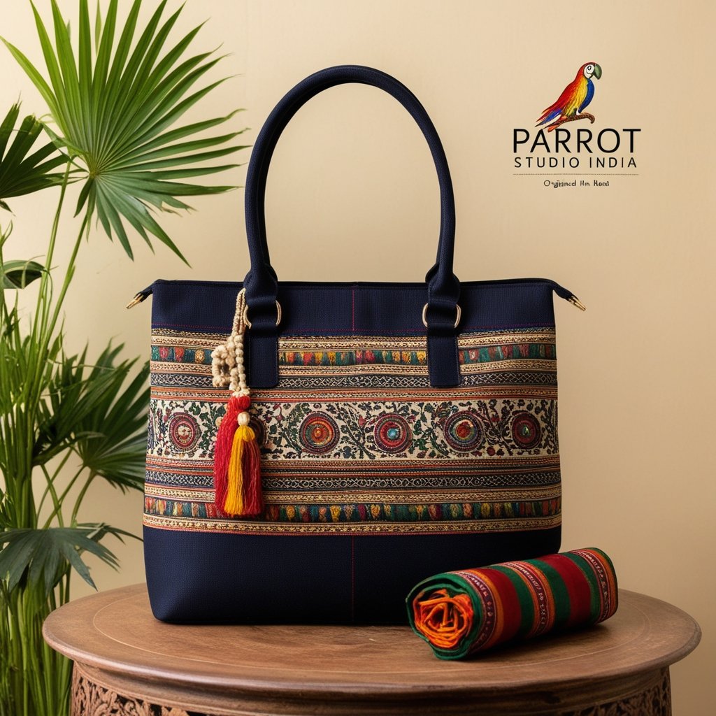 Navy Blue Serge Wool